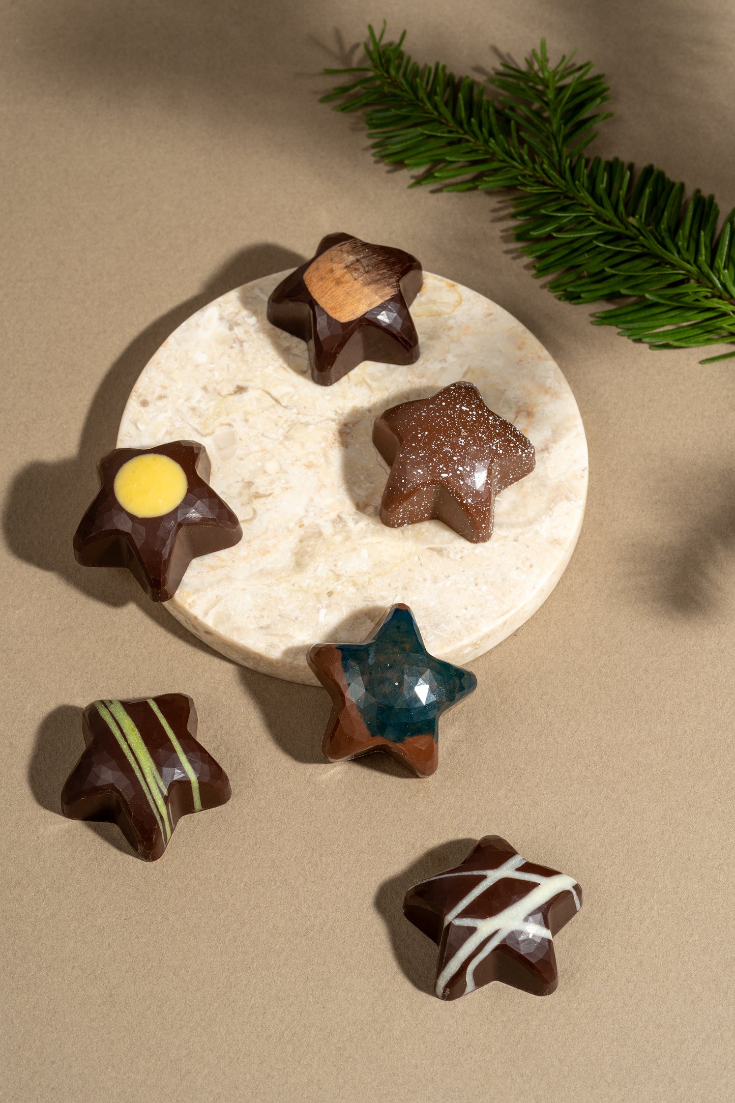 Calendrier de l'avent - 24 chocolats fins