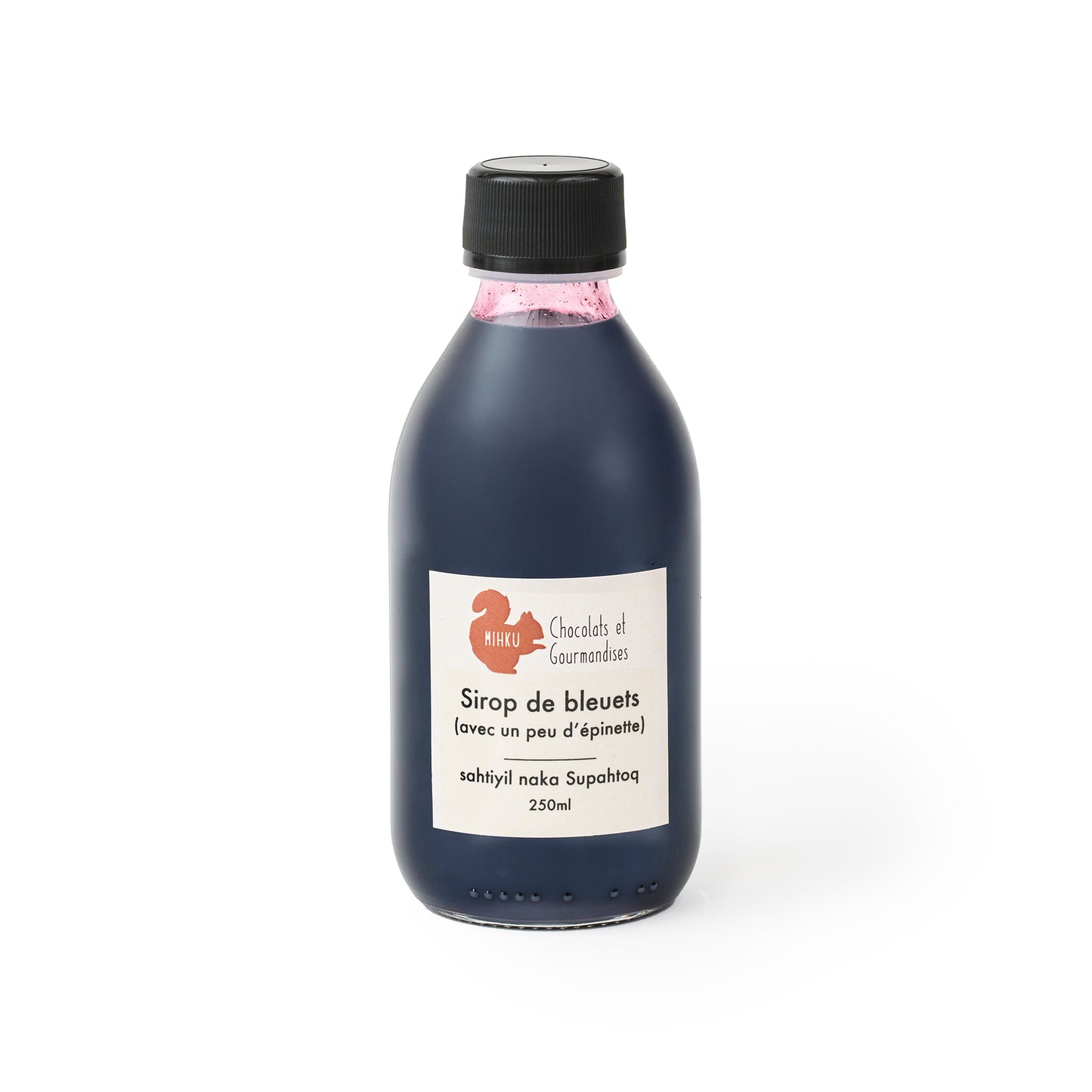 Sirop de bleuets (avec un peu d’épinette )