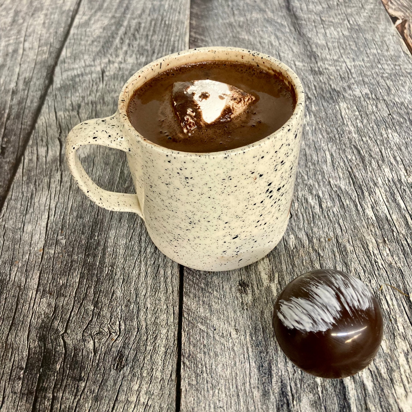 Bombes de chocolat chaud