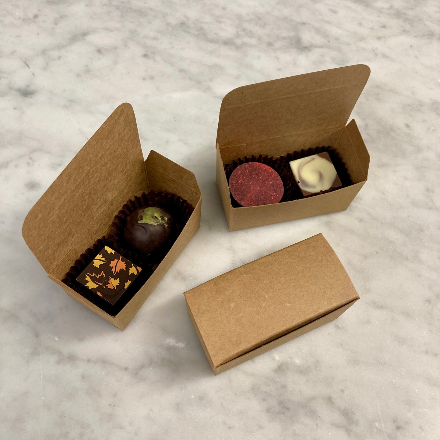 Duo de chocolats fins
