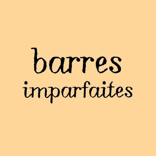 Barre gourmande imparfaite!