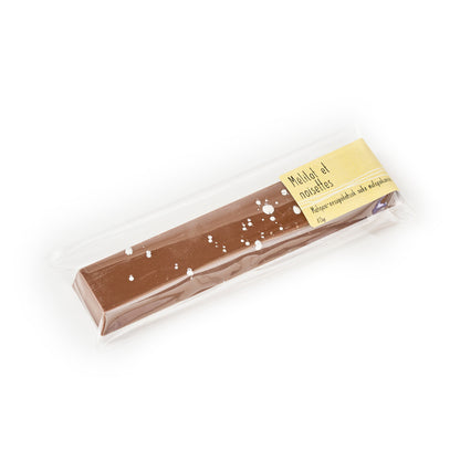 Barre gourmande - caramel mélilot et praliné
