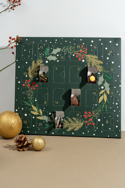 Calendrier de l'avent - 24 chocolats fins