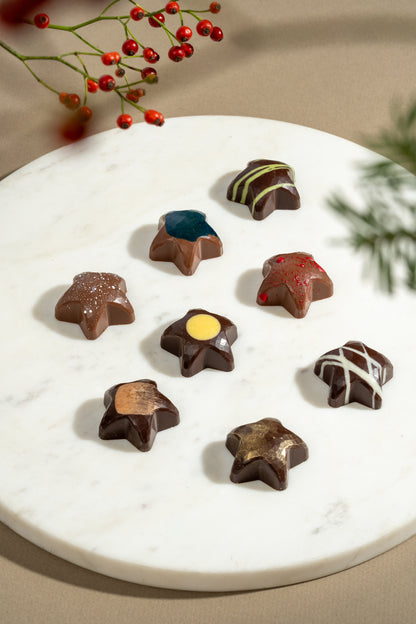 Calendrier de l'avent - 24 chocolats fins