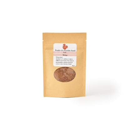 Poudre de chocolat chaud au lait