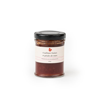 Tartinade fraises et pétales de roses 60ml