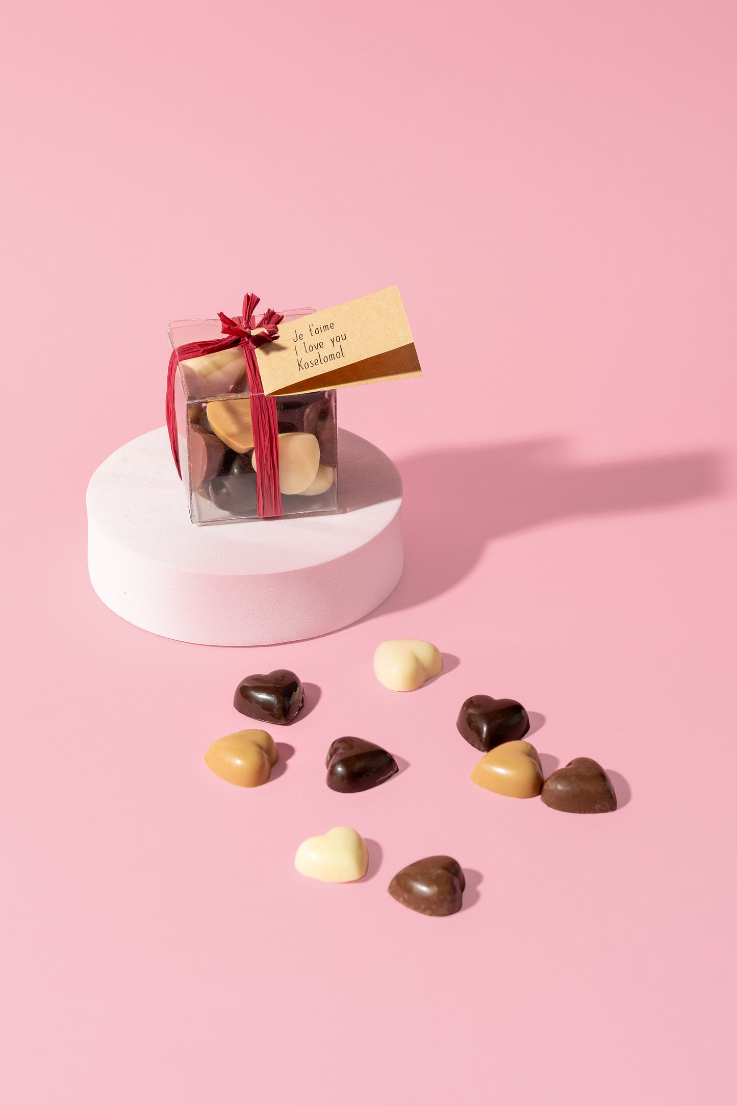 Petits coeurs 4 couleurs