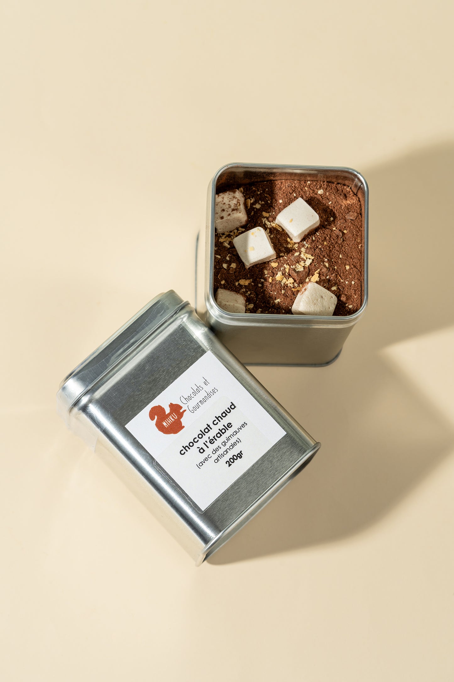Poudre de chocolat chaud à l'érable