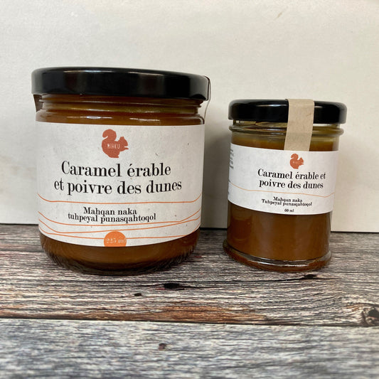 Caramel Érable et Poivre des dunes